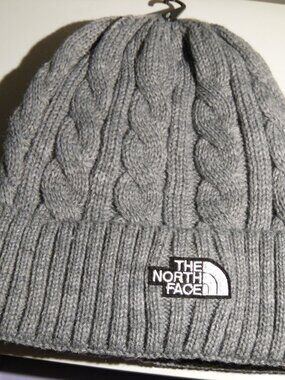 The North Face ski hat dark gray brand new